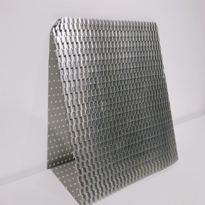 Il radiatore di alluminio che raffredda le alette Louvered il pezzo di ricambio dello scambiatore di calore