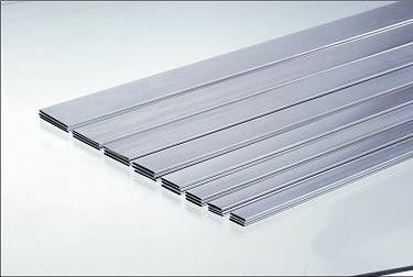Metropolitana di alluminio del radiatore di 3003 trasferimenti di calore, tubatura rettangolare di alluminio di Multiport per il radiatore dell'olio