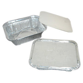 Peso standard di alluminio dei contenitori di alimento del grande quadrato per stoccaggio dell'alimento