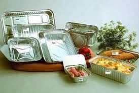 Contenitori di alimento di alluminio non tossici con la scatola di pranzo eliminabile dell'hotel dei coperchi
