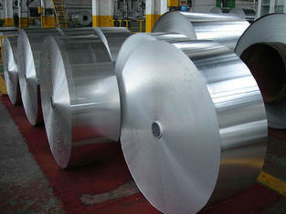 Stagnola nuda di alluminio di larghezza 60-1440mm Finstock 8011-H24 di spessore 0.08-0.2mm fatta domanda per il refrigrrator
