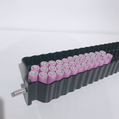PlateSnake di raffreddamento di alluminio nero modella per le cellule cilindriche di EV
