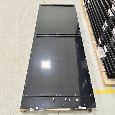 Qualità Piastra di raffreddamento liquido in alluminio stampata su misura con brasatura continua per lo stoccaggio dell'energia e la gestione termica IGBT Fabbrica