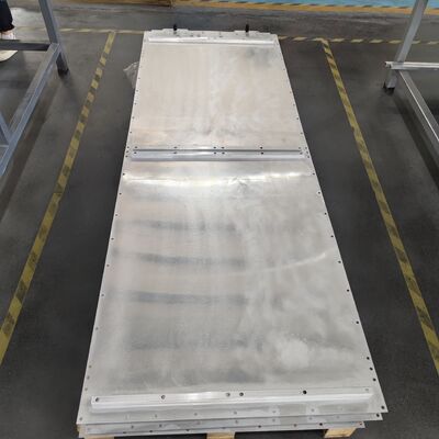 Qualità Piastra di raffreddamento liquido di alluminio stampata con brasatura continua per lo stoccaggio di energia, batterie EV e IGBT Fabbrica