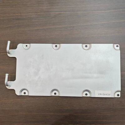 Qualità Piastra di raffreddamento a liquido microcanale in alluminio stampata per pacco batteria EV 600x400mm Fabbrica
